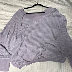 Free people wide vneck